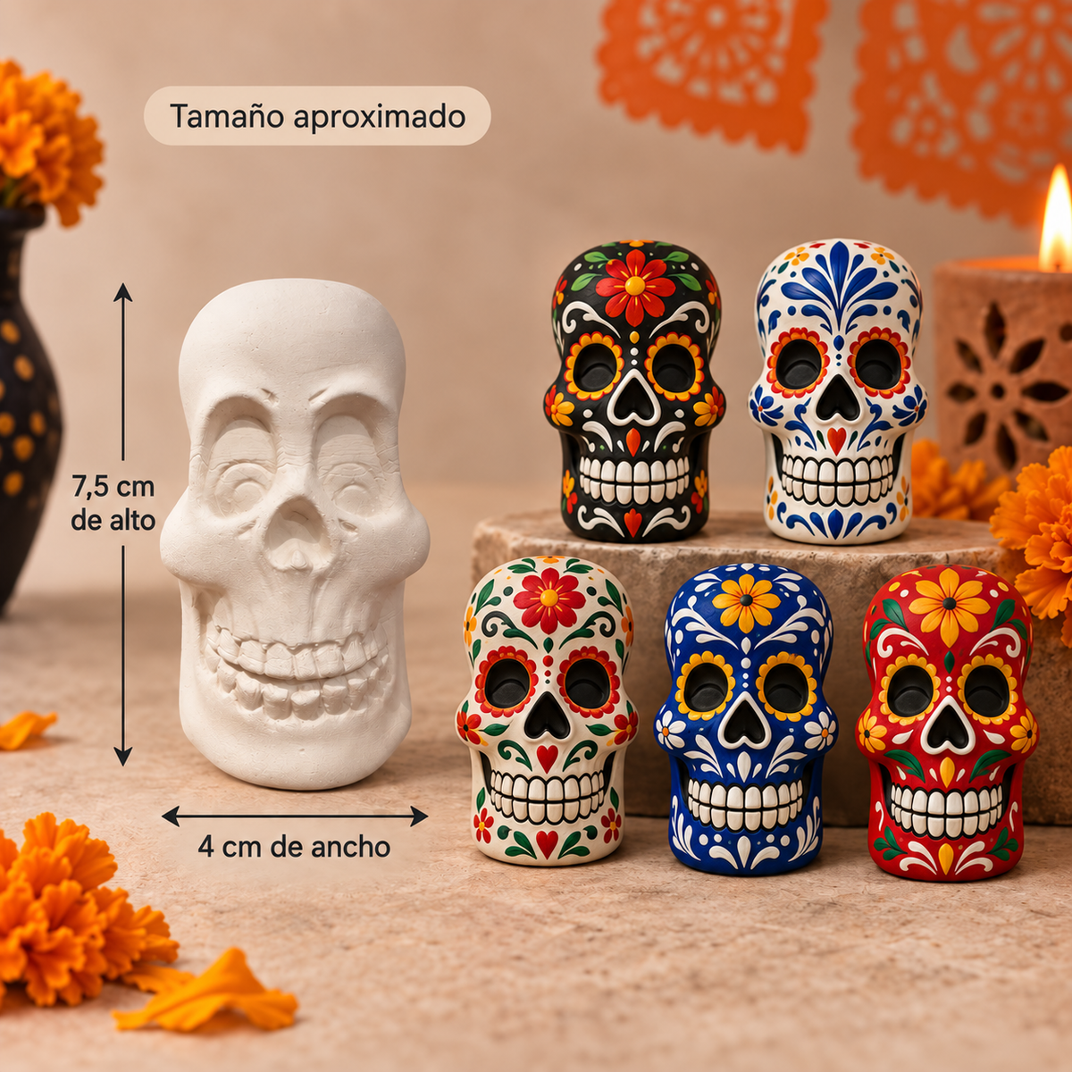 Taller Halloween: Calaveras mexicanas