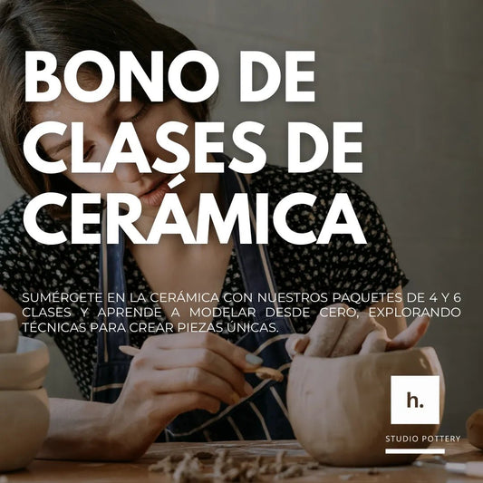 Bono de clases - Hilario Studio Pottery