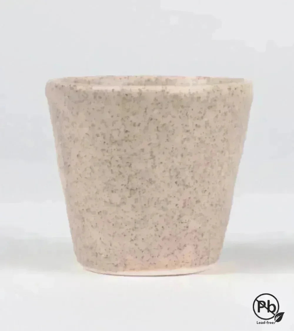 Esmalte crema con efecto oscuro para baja temperatura - Hilario Studio Pottery