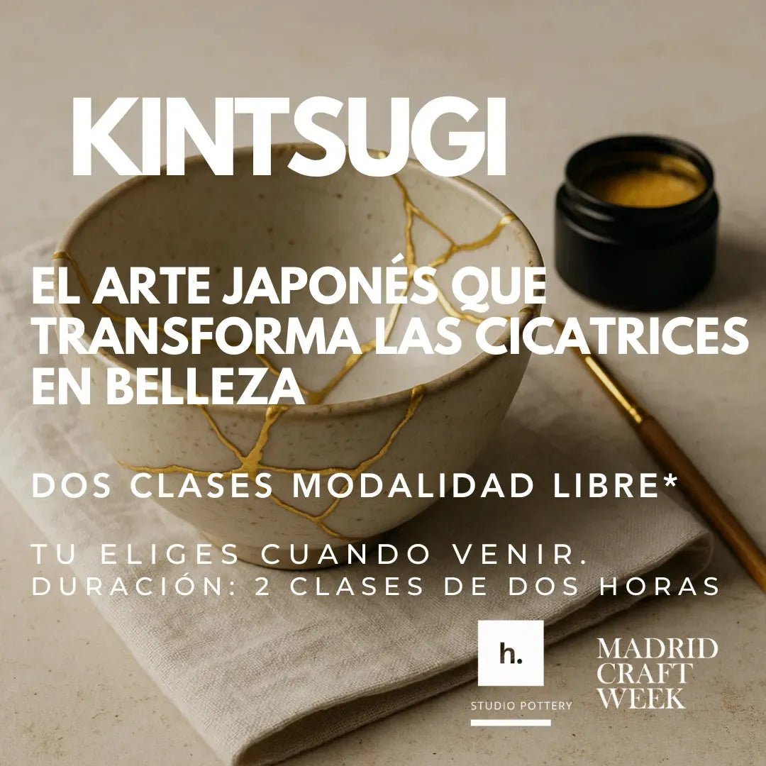 Taller Kintsugi – Repara tu cuenco con oro - Hilario Studio Pottery
