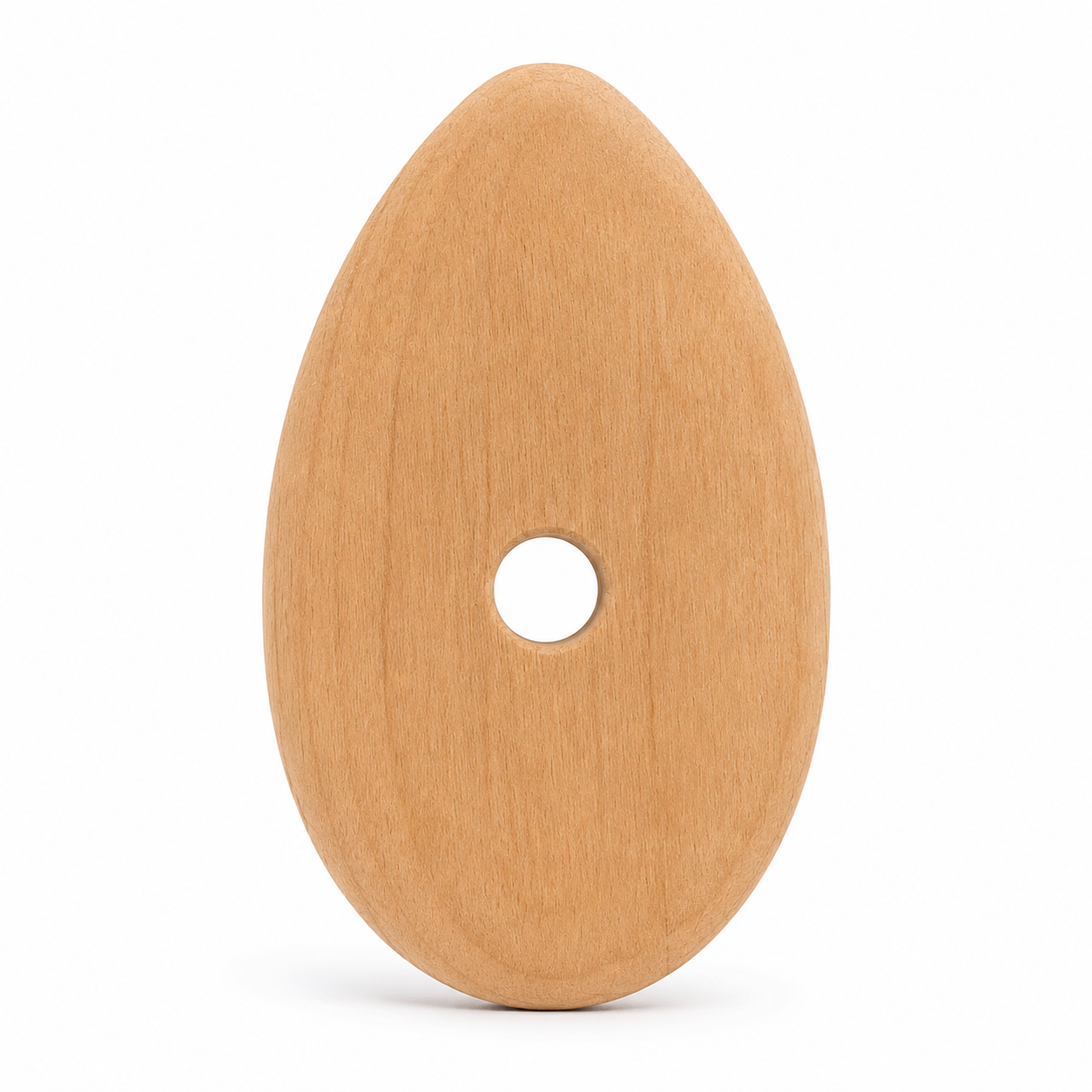 Esteque oval de madera para cerámica