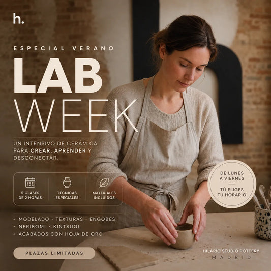 Hilario Labs Week – Taller intensivo de cerámica en Madrid