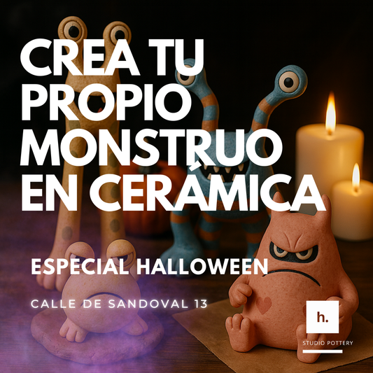 Taller Halloween: Crea tu Monstruo de Cerámica