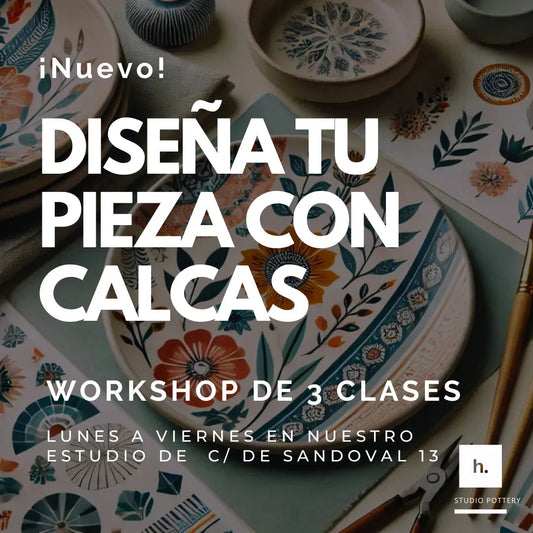 Diseña tu pieza con Calcas Cerámicas. - Hilario Studio Pottery 