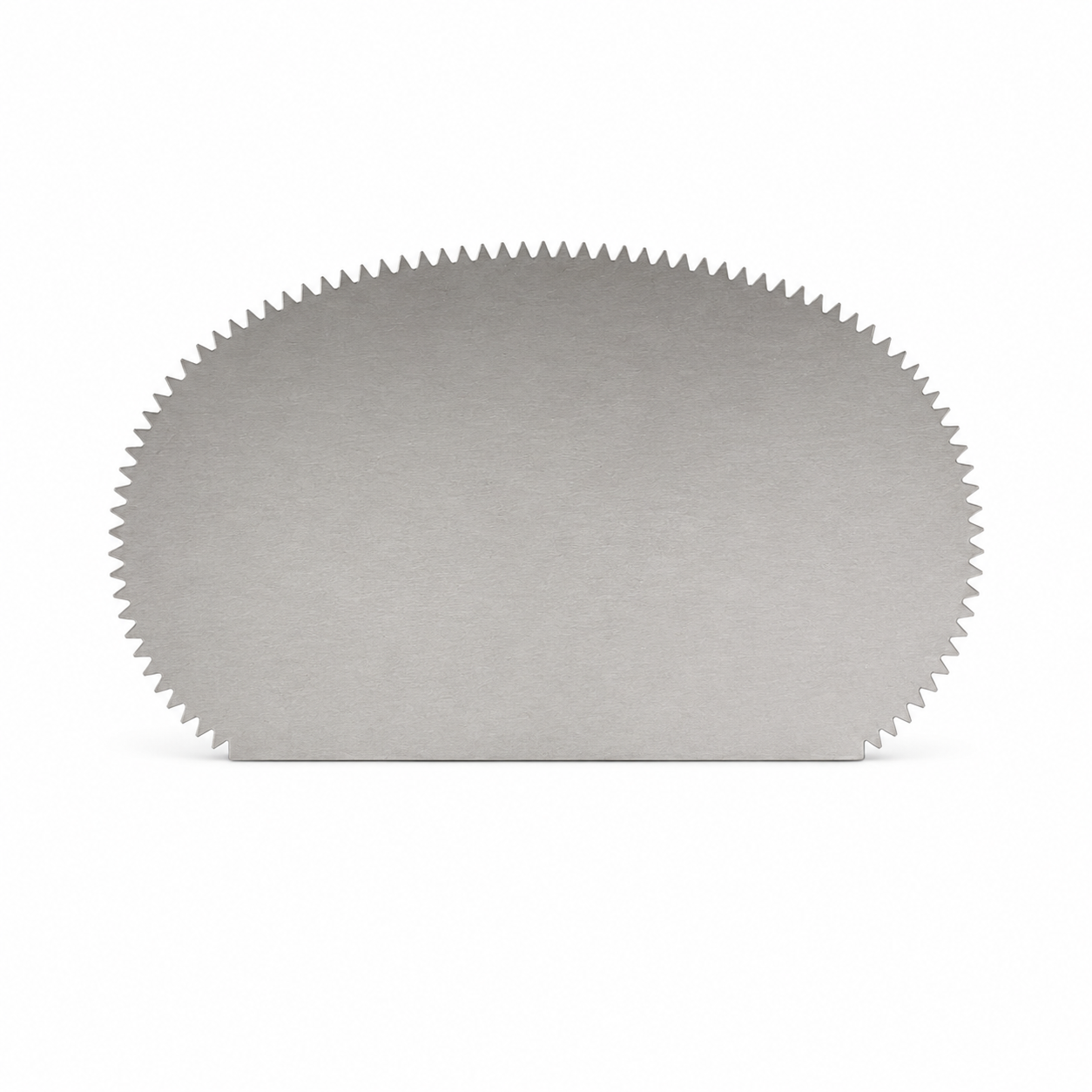 Forma de acero dentado