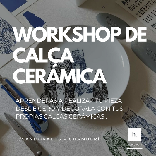Workshop de calca cerámica.