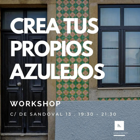 Crea tus propios azulejos desde cero. - Hilario Studio Pottery 