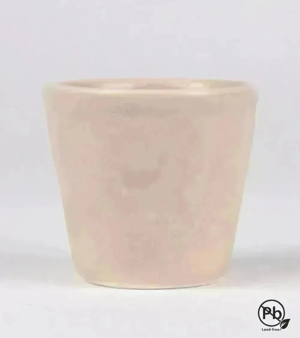 Esmalte crema con efecto claro para baja temperatura. - Hilario Studio Pottery