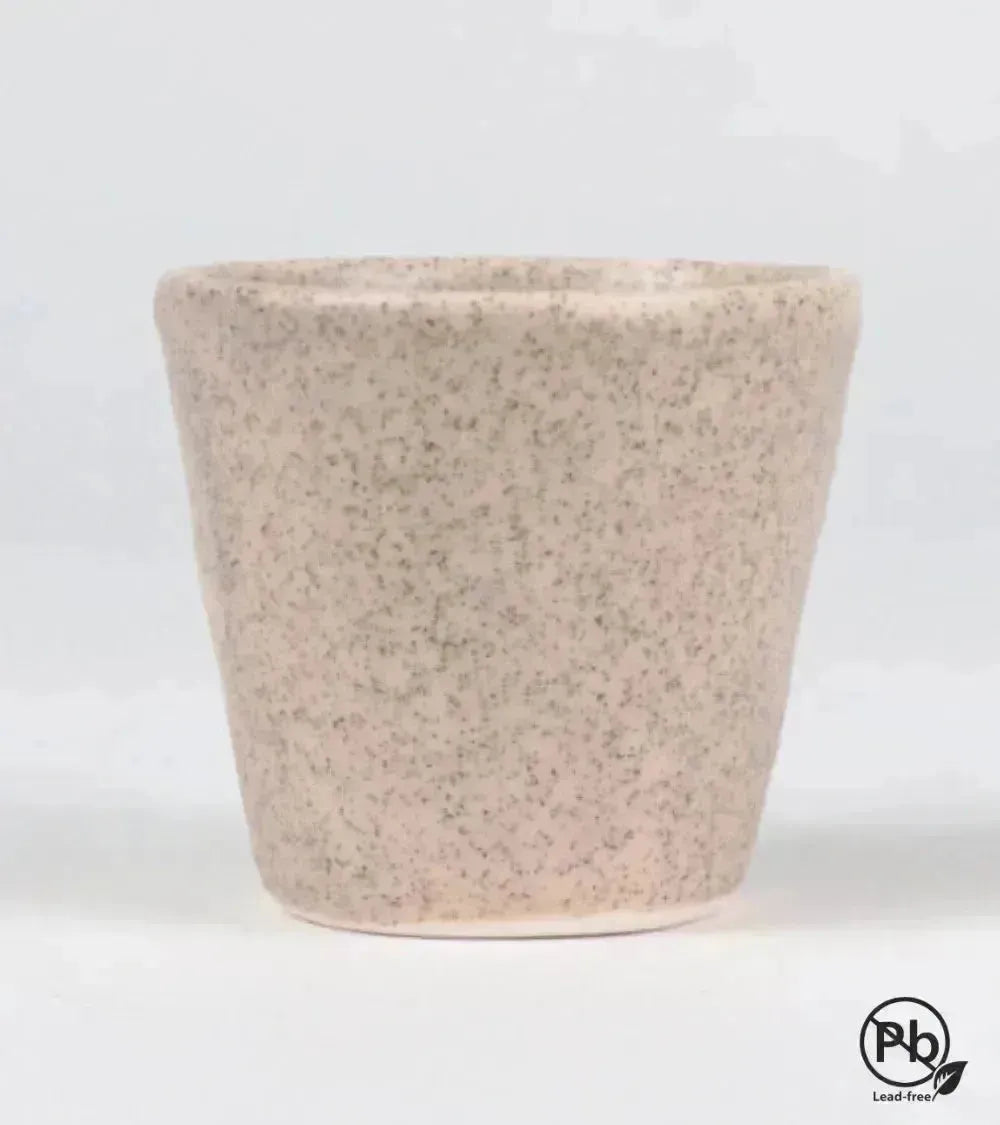 Esmalte crema con efecto oscuro para baja temperatura - Hilario Studio Pottery 