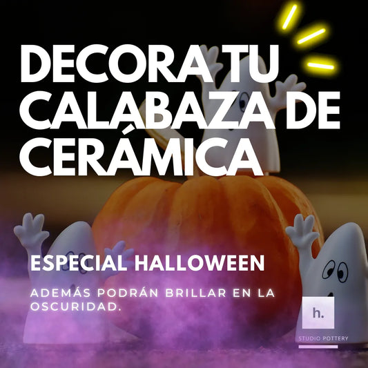 Taller Halloween: Decora tu Calabaza de Cerámica