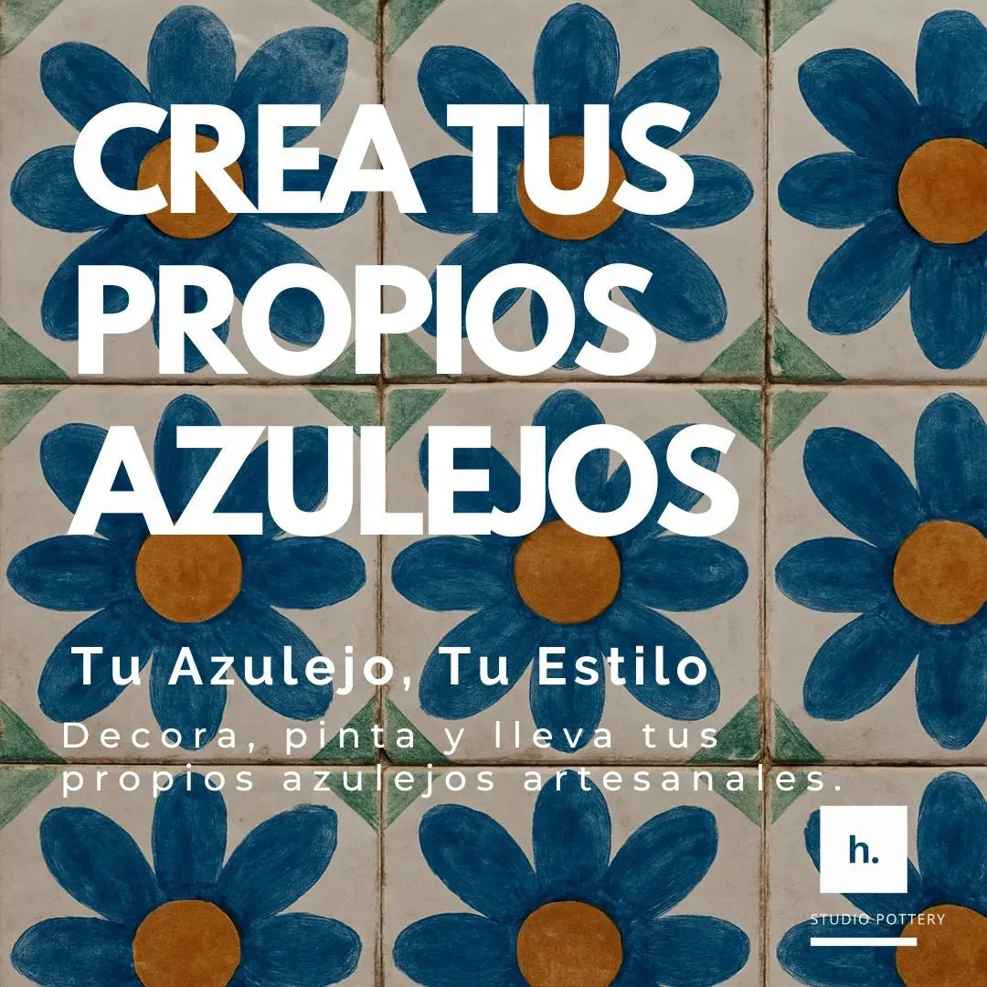 Crea tus propios azulejos desde cero. - Hilario Studio Pottery