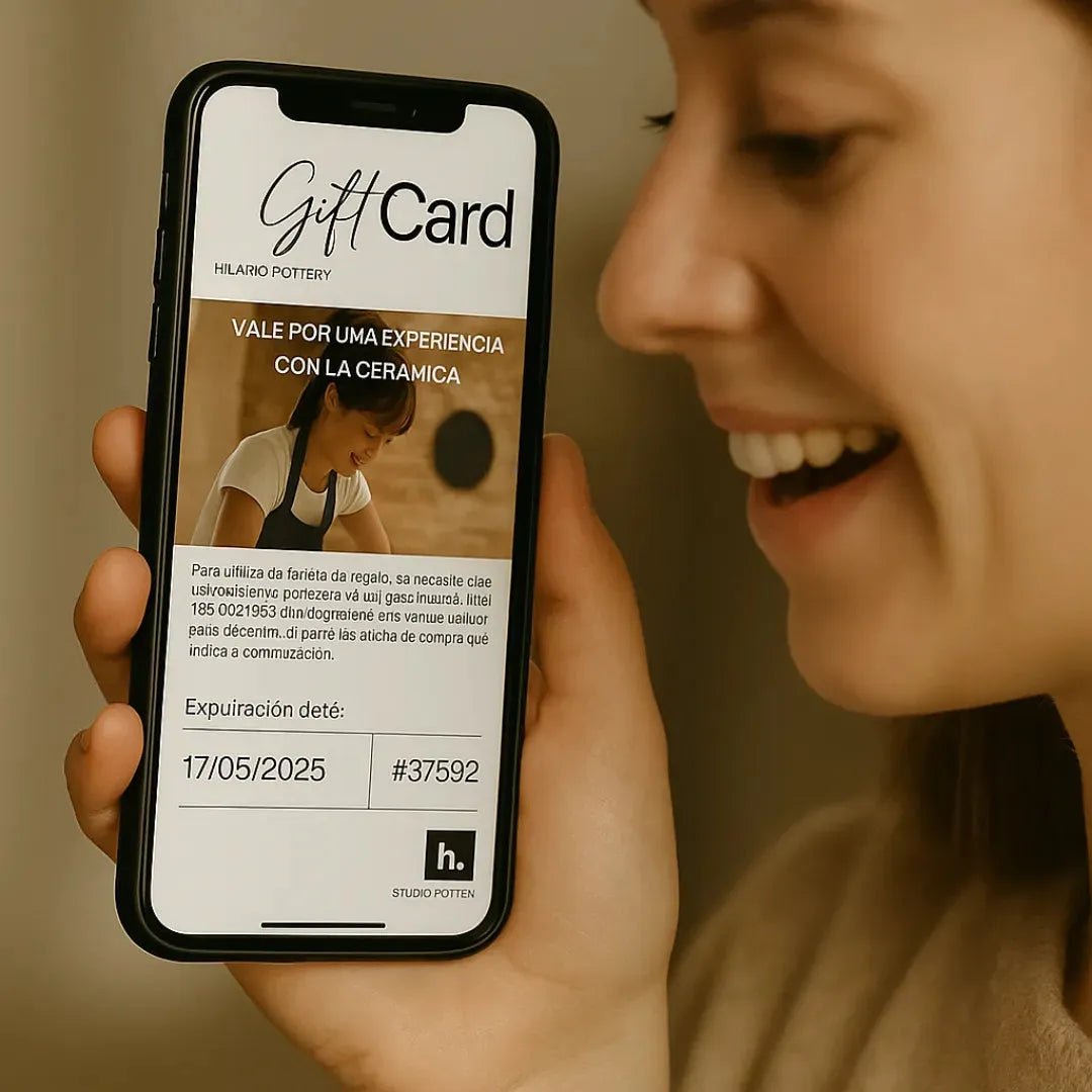 Tarjeta de regalo - Hilario Studio Pottery