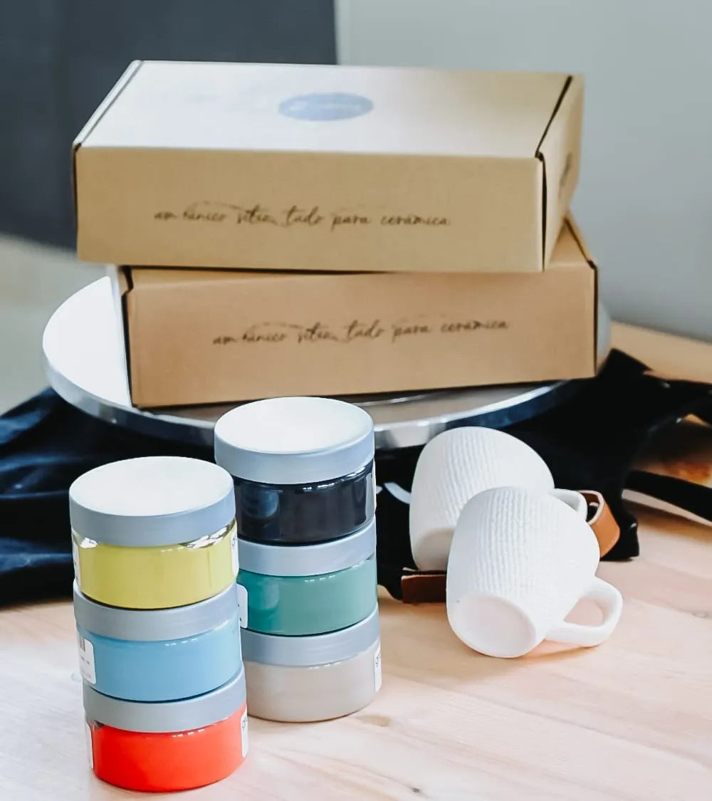 Kit de engobes para gres EGS – 6 colores