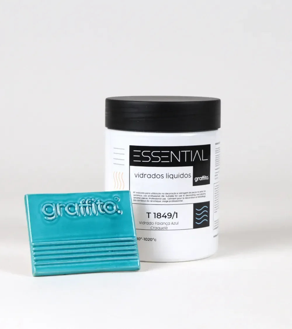 Esmalte en suspensión T1849/1 Azul Craquelé – Box