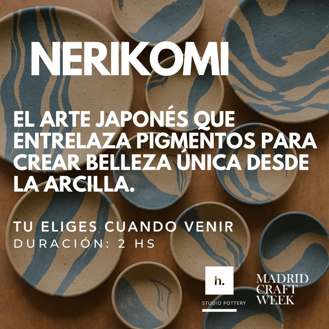 Taller Nerikomi – Pigmentos entrelazados en arcilla - Hilario Studio Pottery